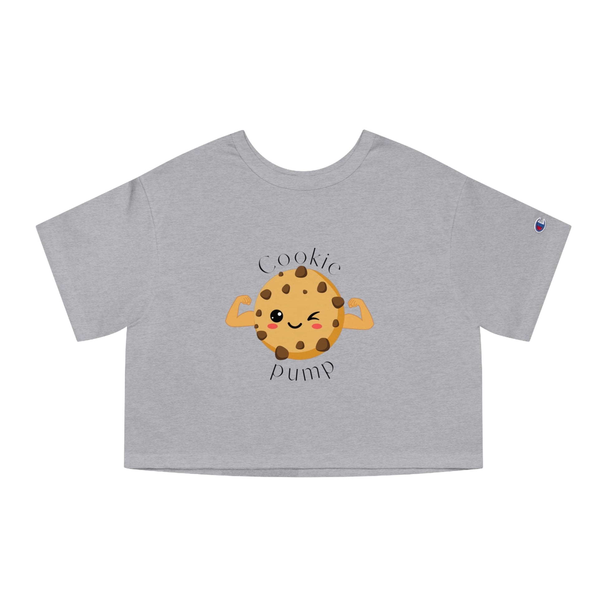 Champion Women's Heritage Cropped T-Shirt - "Cookie Pump" - Mega-licious Cookie Co.